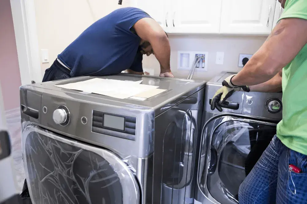 Dryer repair technician